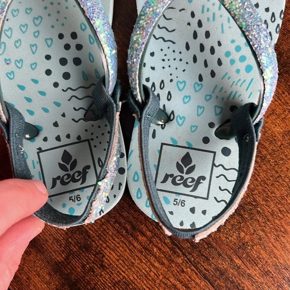 Reef kids glitter